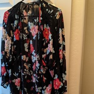 Torrid floral kimono